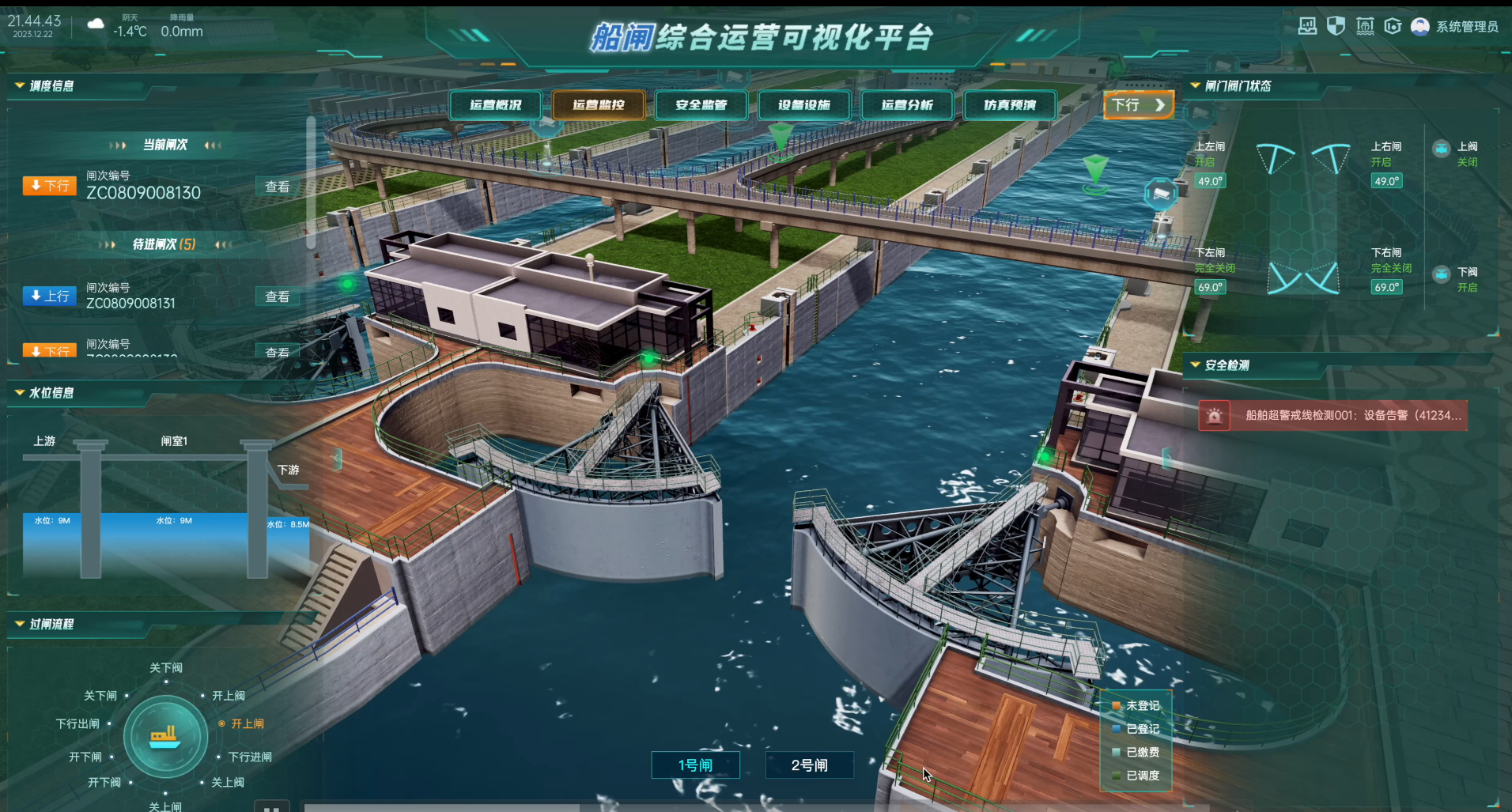 江苏魏村枢纽智慧船闸.png 江苏魏村枢纽智慧船闸.png