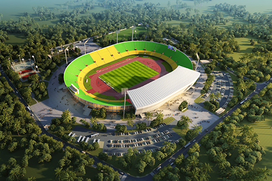 援塞内加尔4座体育场维修项目开工2.jpg