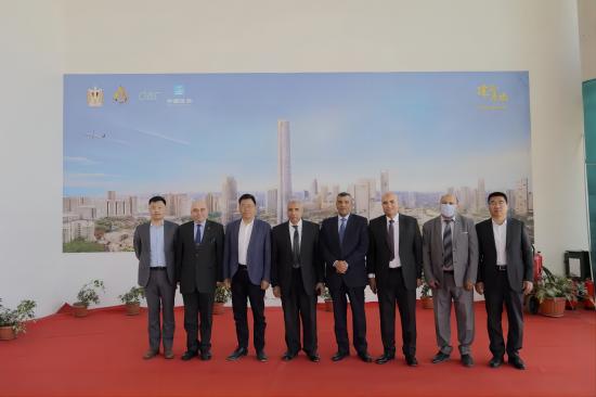 埃及大型水泥企业NCC公司代表团考察埃及新首都CBD项目（1）.jpg