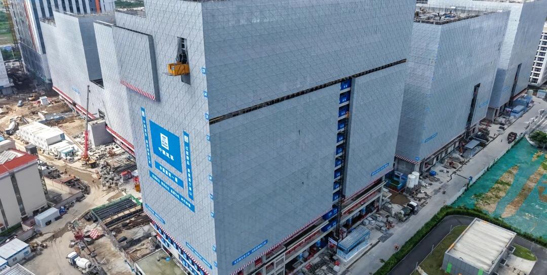 中国建筑承建的琴澳创新产业园项目主体结构封顶(4).jpg 中国建筑承建的琴澳创新产业园项目主体结构封顶(4).jpg