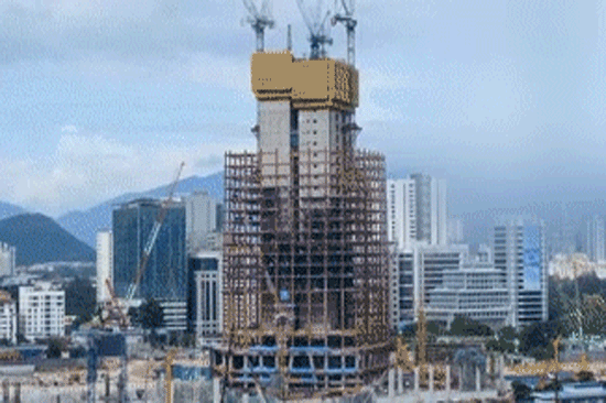 中建超高层技术打造马来西亚新地标-吉隆坡标志塔项目2.gif